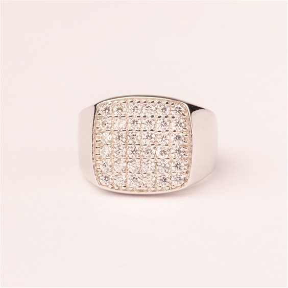 Anello Ultima Edizione Donna in Argento AAO2409-8 BIANCO - AAO2409-8 BIANCO